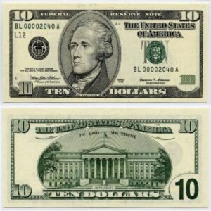 Buy Counterfeit 10 US Dollar Banknotes ($10)