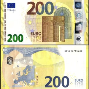 Buy Counterfeit 200 Euro Banknotes (€200)