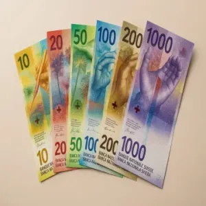 Counterfeit Swiss Franc Banknotes